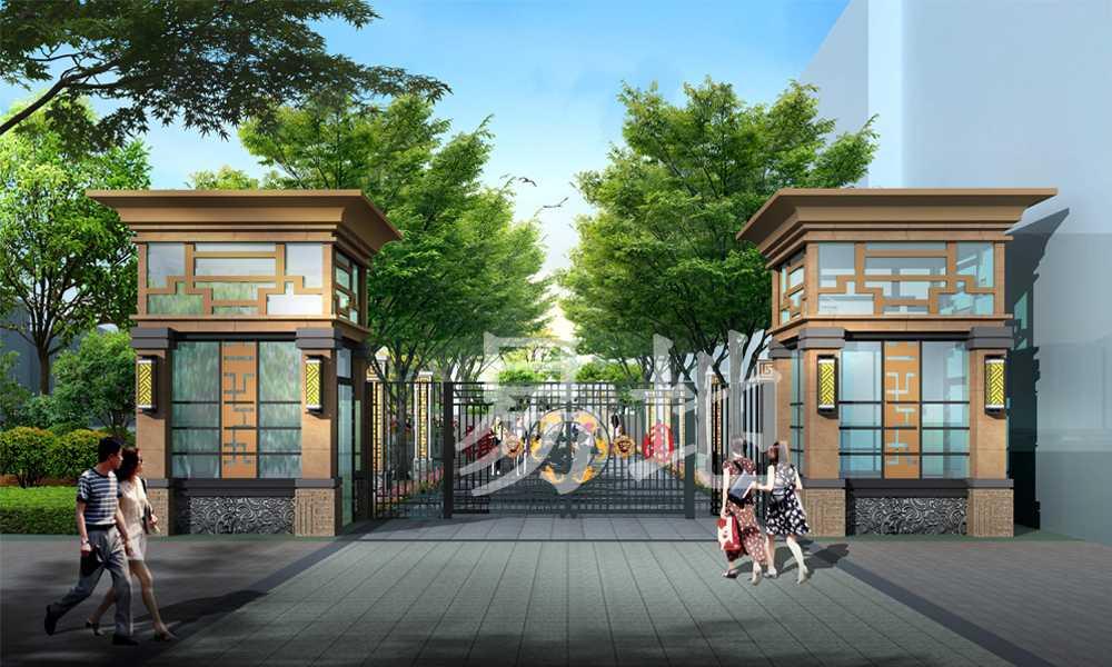 郑州易地园林景观规划设计有限公司作品，新合鑫睿智禧园